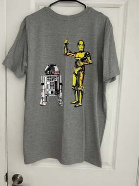 Disneyland After Dark: Star Wars Nite 2025 R2-D2 and C-3PO Men's T-Shirt XL